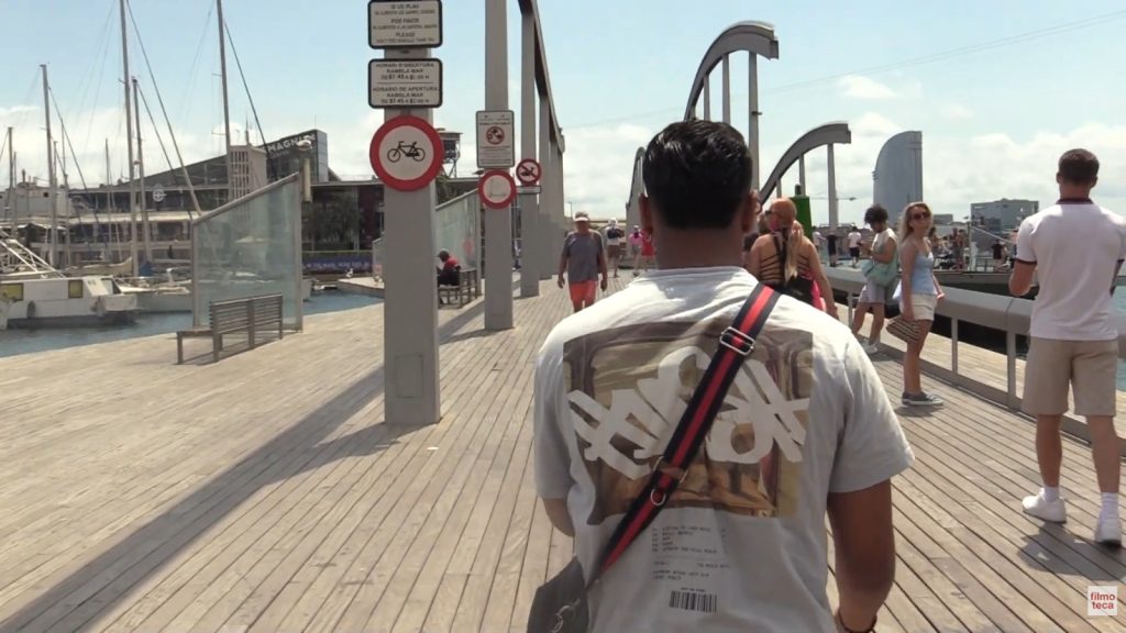 Olas de paso | Bronte E. Groves, Emma Castilla, Irene Espona, Ishak Maiga, Mica Rico, Mohammed Akhbour, Sara García, Valeria Chumpitaz; Amb l’acompanyament del cineasta Jan Amor | Espanya | 2025 | 7’